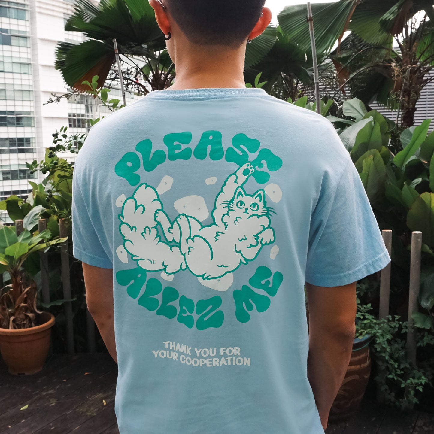 Please Allez Me Shirt - Blue