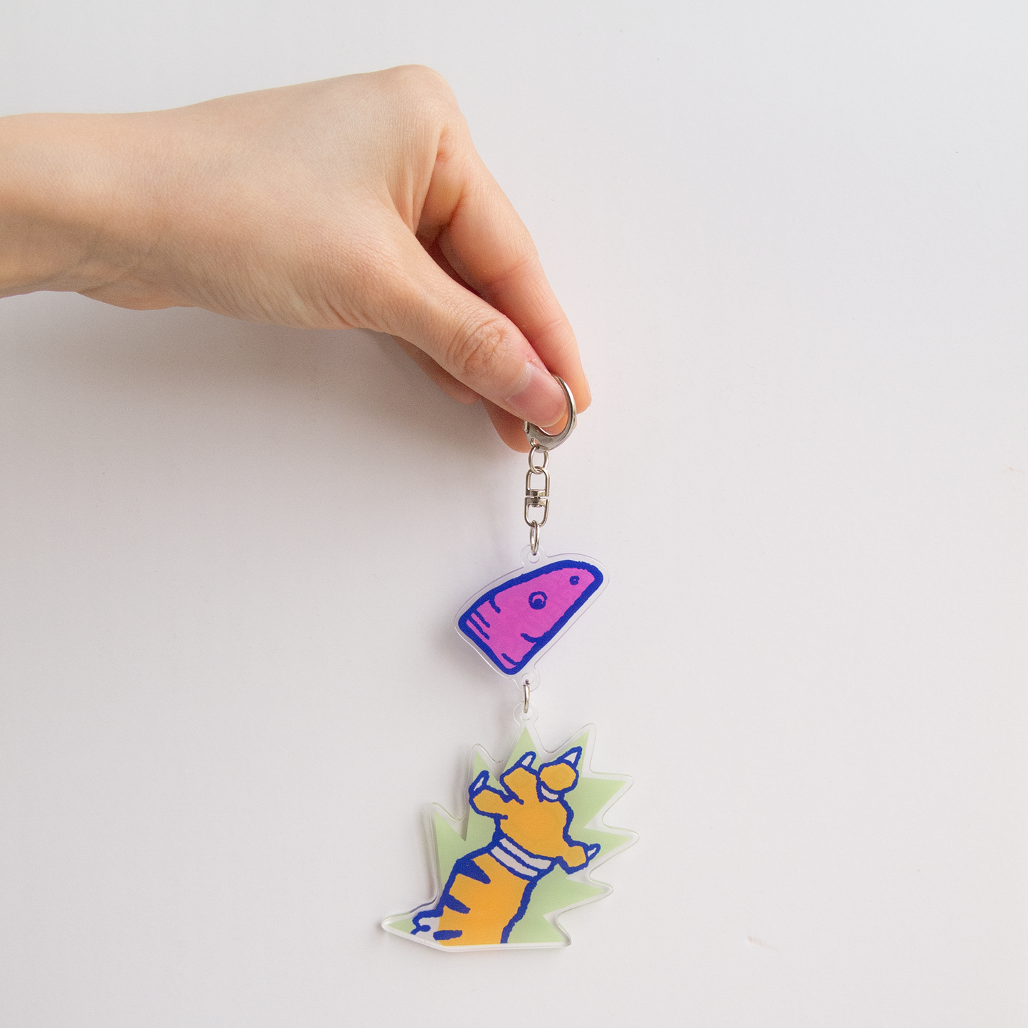 OUCH! Keychain - Pistachio
