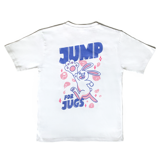 Jump For Jugs Shirt - White