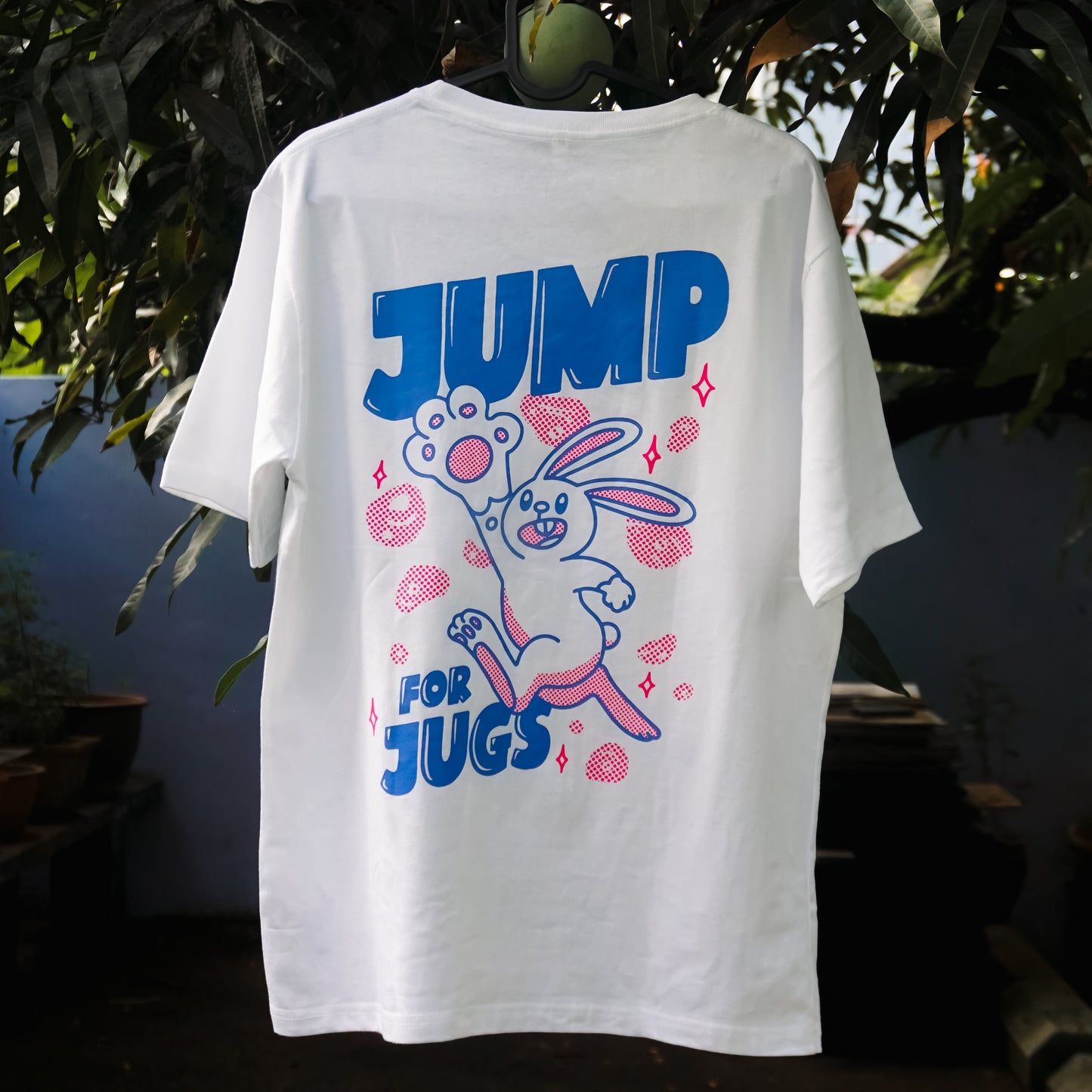 Jump For Jugs Shirt - White