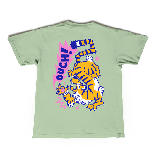 [PRE-ORDER] OUCH! Shirt - Pistachio