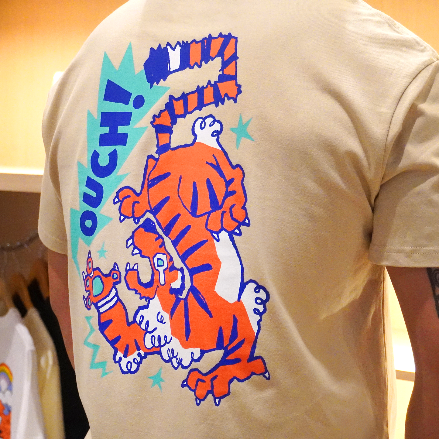 OUCH! Shirt - Sand