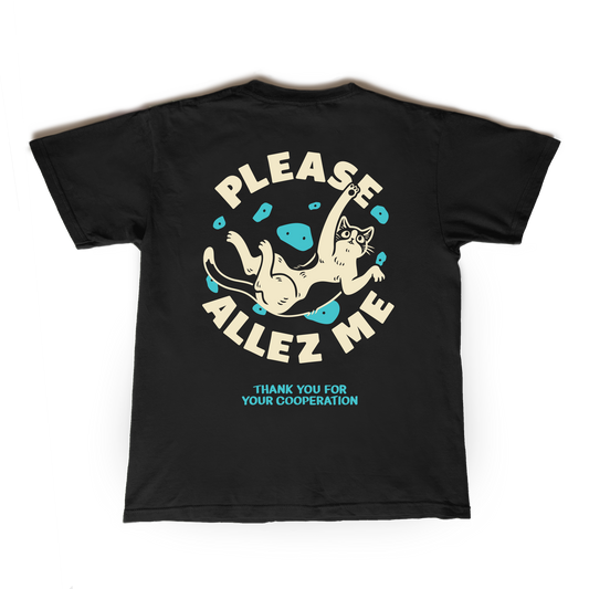 Please Allez Me Shirt - Black