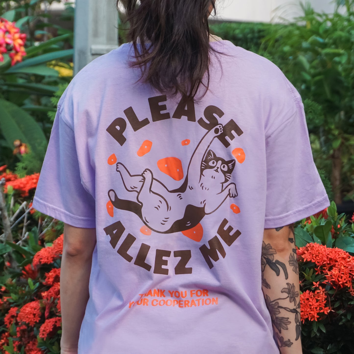 Please Allez Me Shirt - Purple