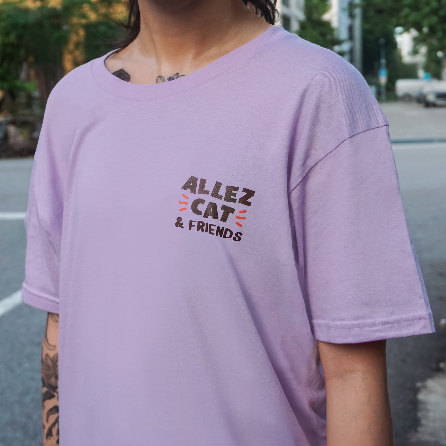 Please Allez Me Shirt - Purple