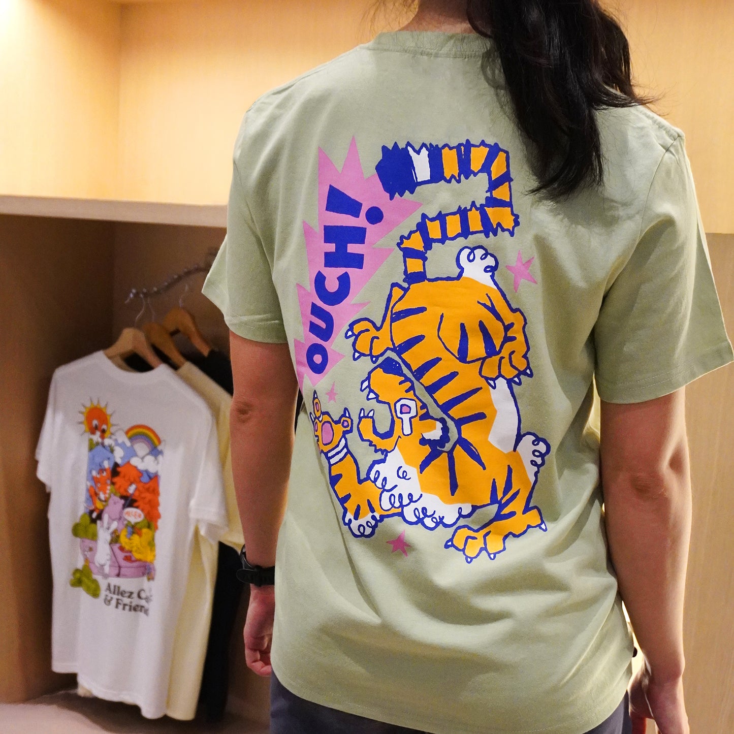 OUCH! Shirt - Pistachio